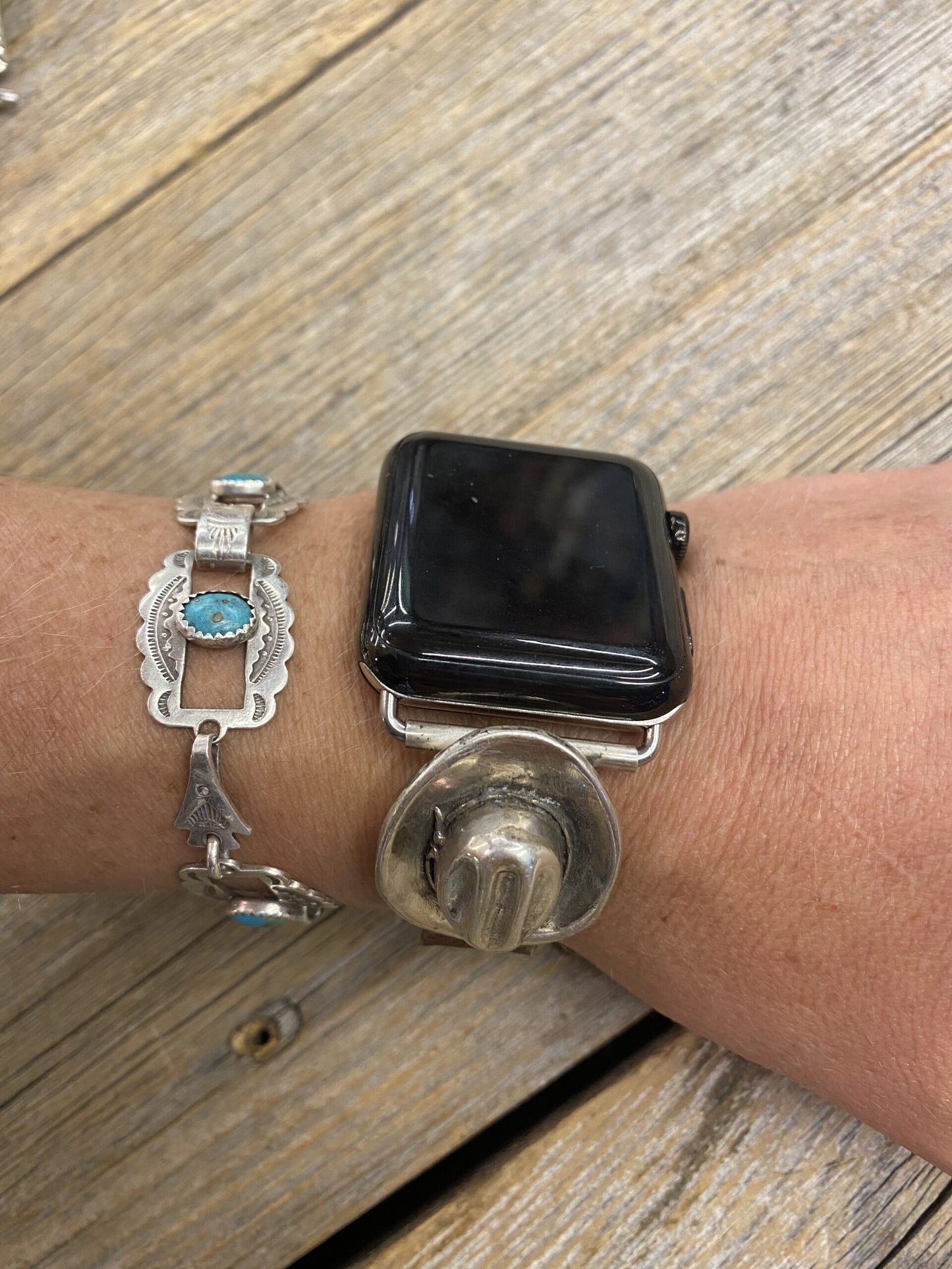 Silver Tippin’ Hat Watchband